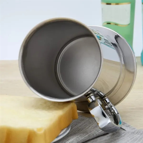 15Oz. Stainless Steel Beer Mug Tankard with Handle