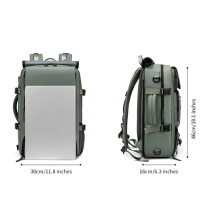 Multifunction Outdoor Travel Backpack With Shoe Compartment