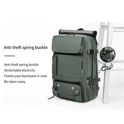 Multifunction Outdoor Travel Backpack With Shoe Compartment