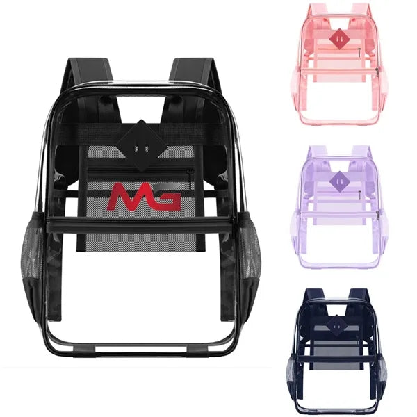 Pvc Transparent Backpack