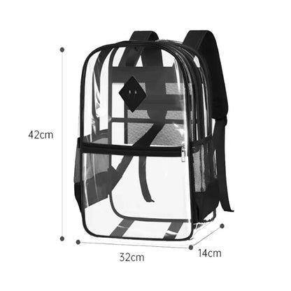 Pvc Transparent Backpack