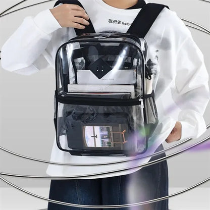 Pvc Transparent Backpack