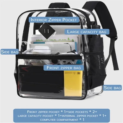 Pvc Transparent Backpack