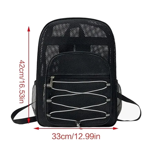Breathable Semitransparent Backpack