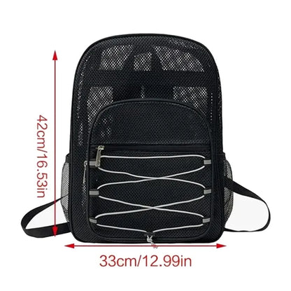 Breathable Semitransparent Backpack
