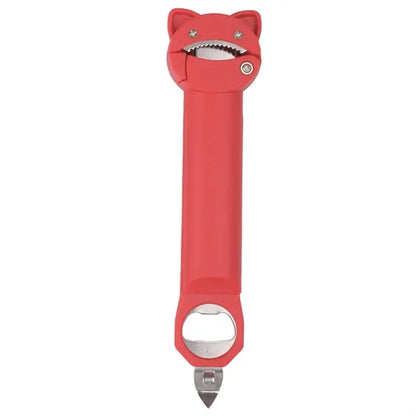 MultiFunction Retractable Bottle Opener and Lid Twister