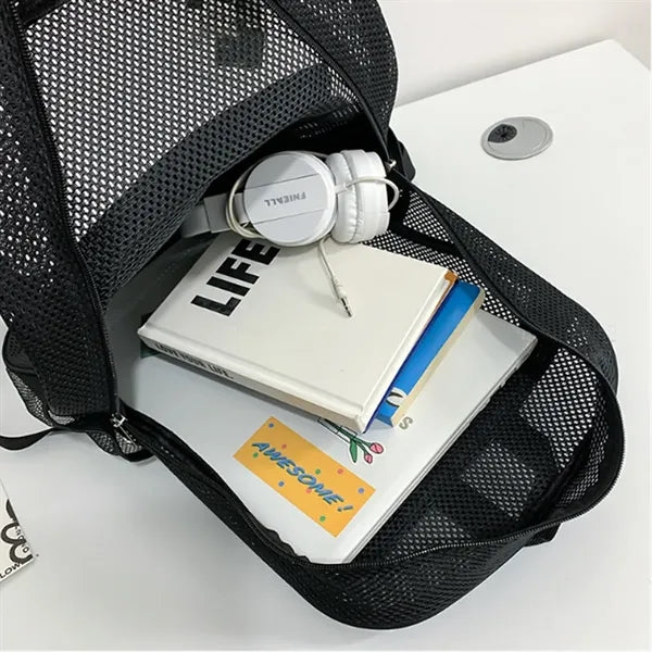 Breathable Semitransparent Backpack