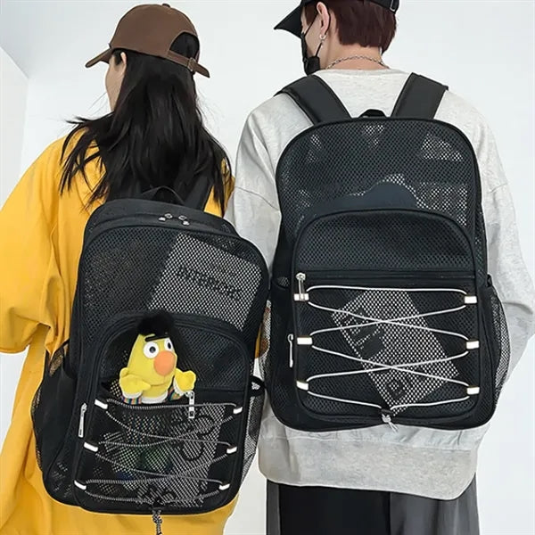 Breathable Semitransparent Backpack
