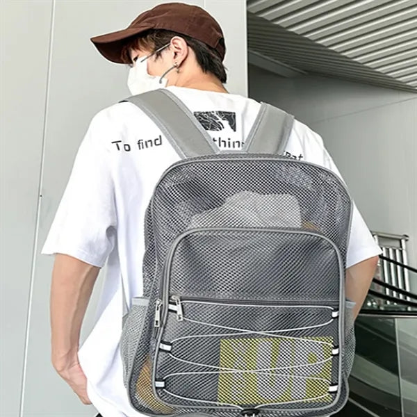 Breathable Semitransparent Backpack