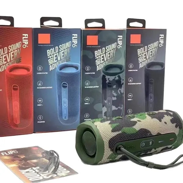 Flip 6-Powerful Sound Portable Waterproof Speaker