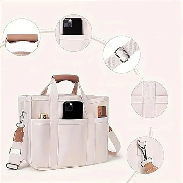 Stylish Mom Multifunctional Diaper Shoulder Tote Bag