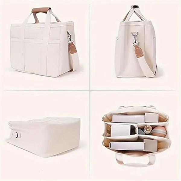 Stylish Mom Multifunctional Diaper Shoulder Tote Bag