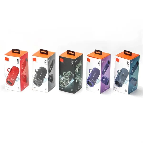 Flip 7-Portable Waterproof and Drop-Proof Speaker
