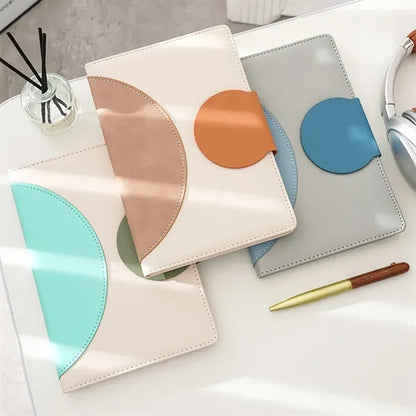 Creative Color Matching Thickened A5 Business Notebook Set