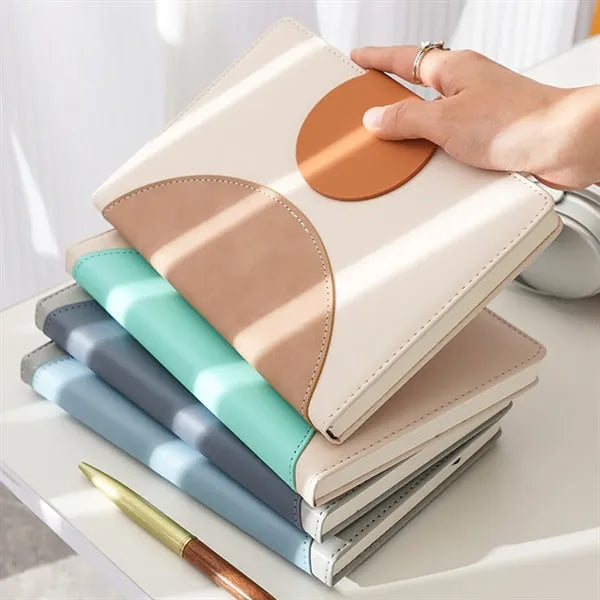 Creative Color Matching Thickened A5 Business Notebook Set