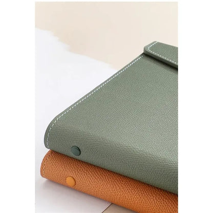 A5 Business Notebook With Detachable Metal Binder Clip