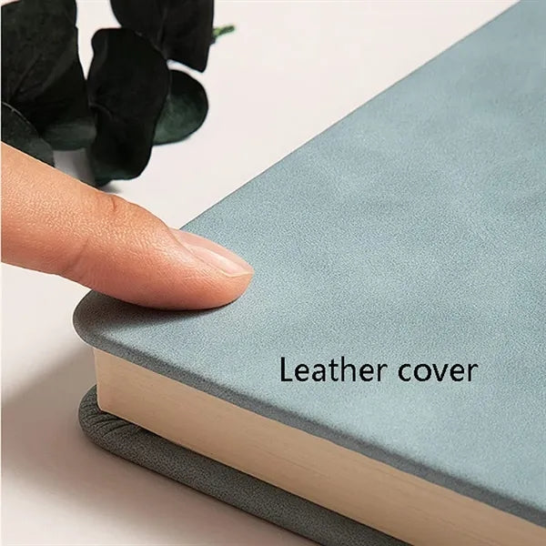 Durable A6 Gold Stamping Notebook with Plastic Buckle