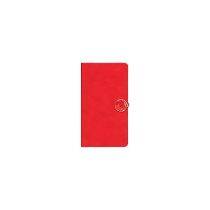 Durable A6 Gold Stamping Notebook with Plastic Buckle