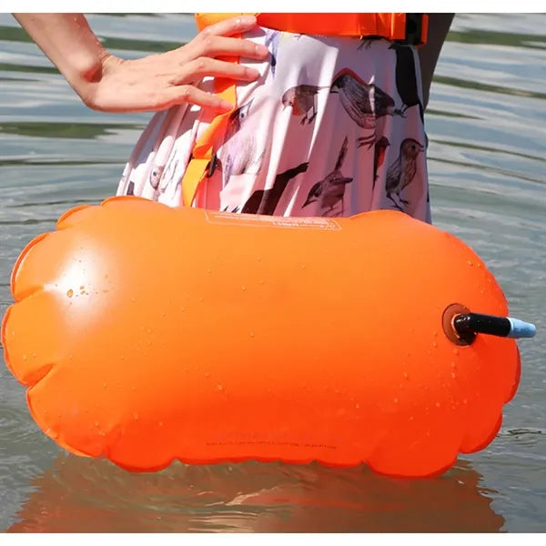 Single Chamber Inflatable Swim Buoy Rescue Pack