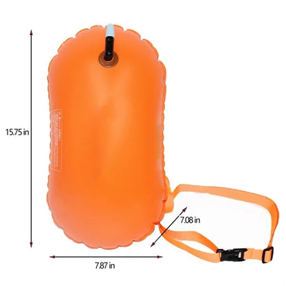 Single Chamber Inflatable Swim Buoy Rescue Pack