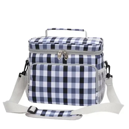 Insulated Outdoor Lunch Cooler Tote Single Should Strap Bag