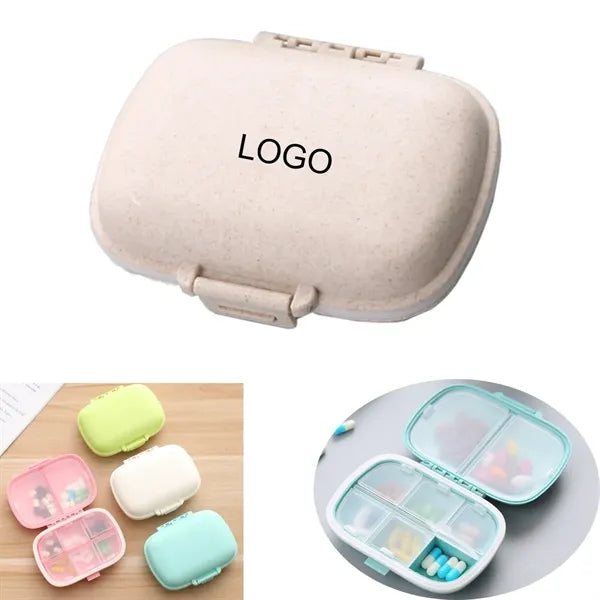 8 Compartments Portable Pill Case