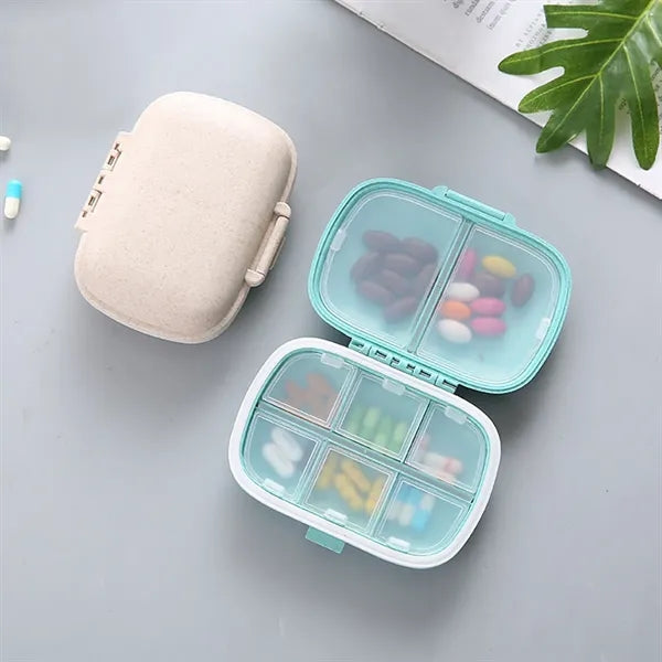 8 Compartments Portable Pill Case