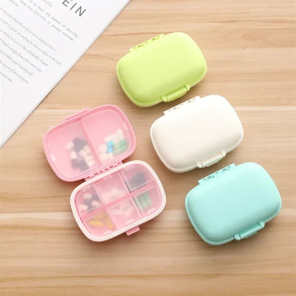 8 Compartments Portable Pill Case