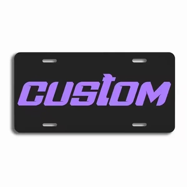 Full Color 0.24'' Universal License Plate Frame Insert