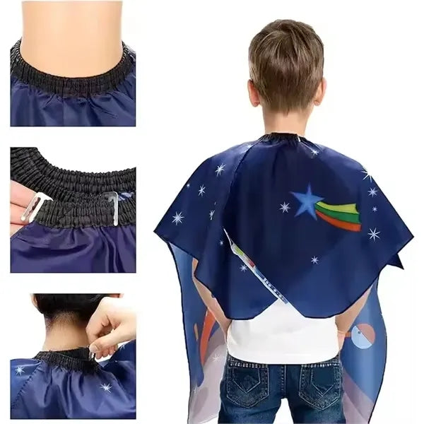 Full Color Hair Cutting Cape Barber Salon