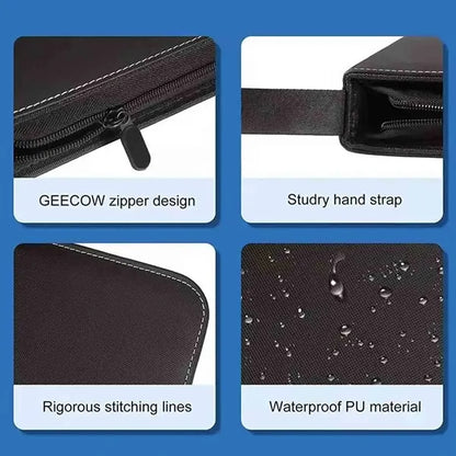 Card Binder Sleeves with Zipper
