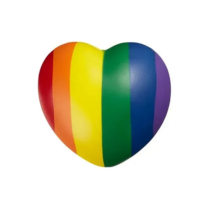 Rainbow Pride Heart Shape Stress Ball