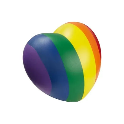 Rainbow Pride Heart Shape Stress Ball