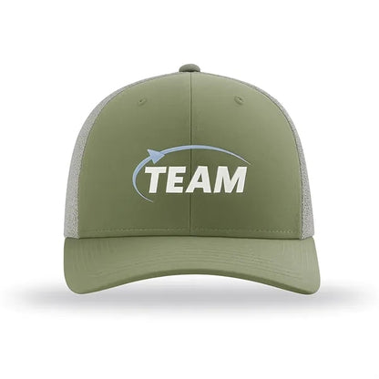 Richardson FLEX Trucker Hat w/Leather Patch or Embroidery