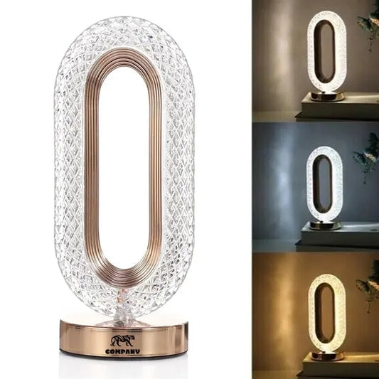 Diamond LED Crystal Table Lamp