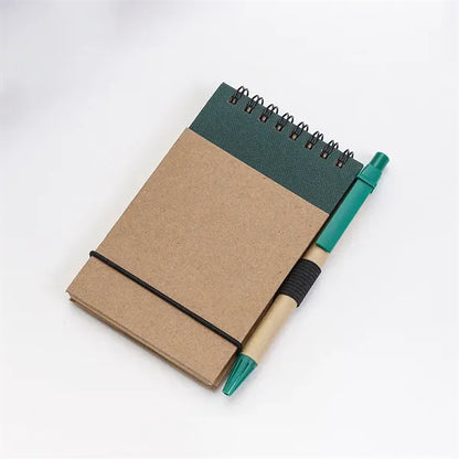 Kraft Paper Eco Spiral Notebook