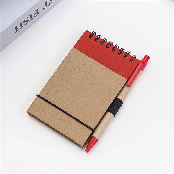 Kraft Paper Eco Spiral Notebook