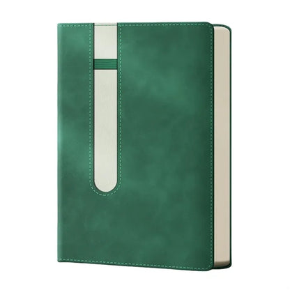 A5 PU Leather Notebook With Pen Holder For Office And Gifts