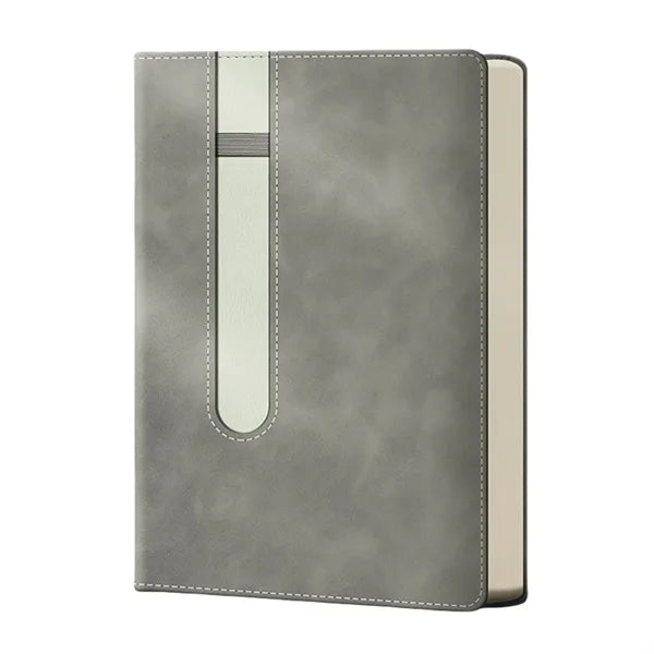 A5 PU Leather Notebook With Pen Holder For Office And Gifts