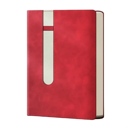A5 PU Leather Notebook With Pen Holder For Office And Gifts