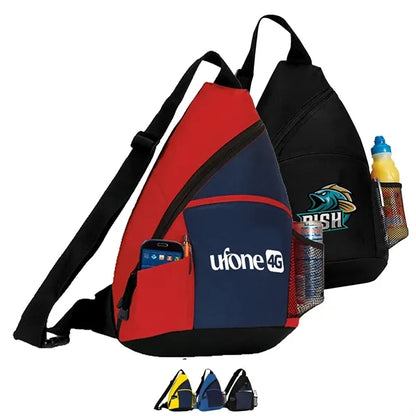 Premium Urban Explorer Sling Crossbody Backpack 13" x 18.25"