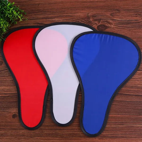 Collapsible Foldable Polyester Fans With Pouch