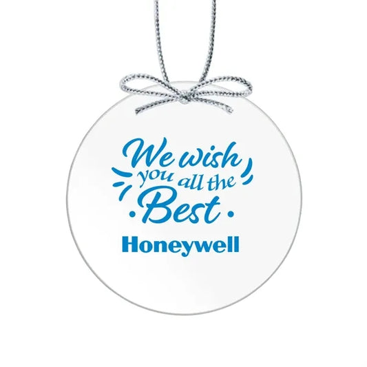 Starfire Ornament - Circle Imprinted
