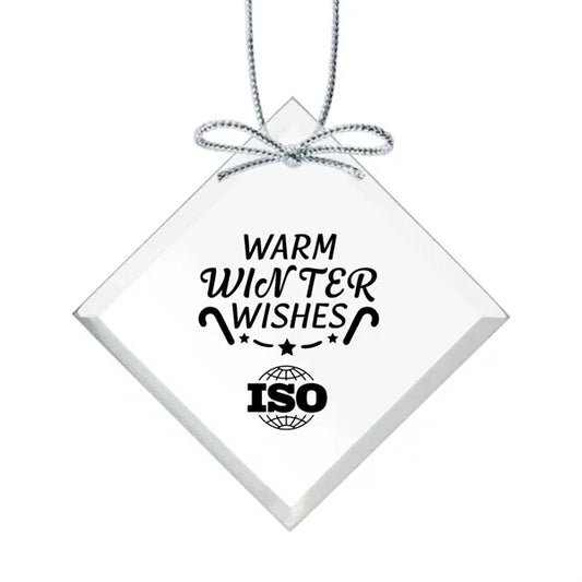 Starfire Ornament - Square Imprinted