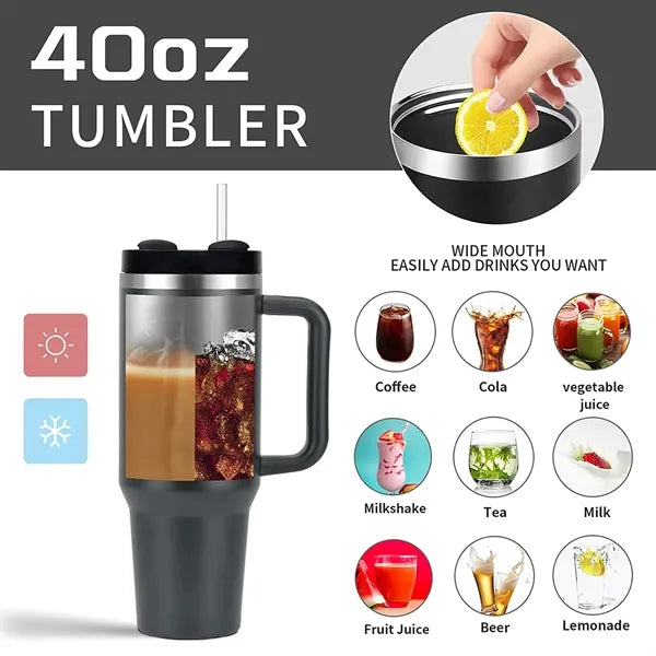 40oz Vacuum Insulated Tumbler