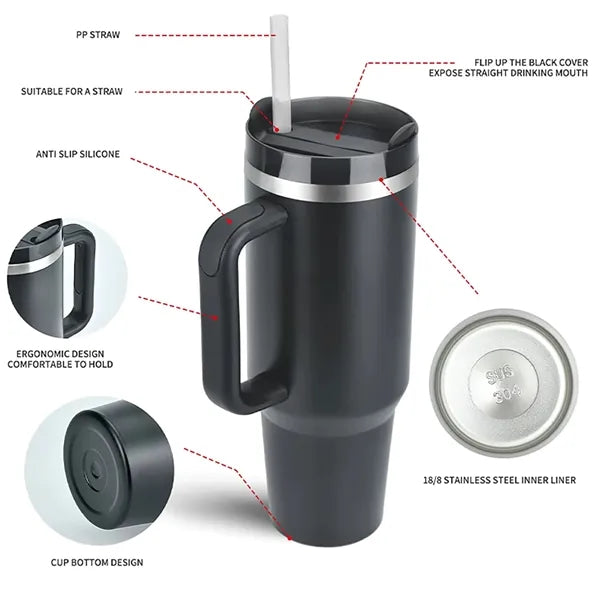 40oz Vacuum Insulated Tumbler