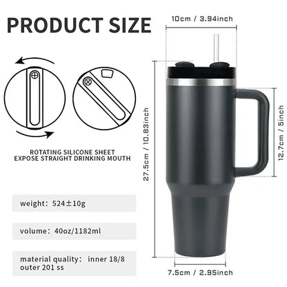 40oz Vacuum Insulated Tumbler