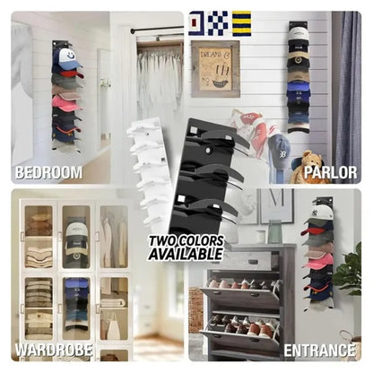 Strong Adhesive Baseball Caps Hat Rack for Wall