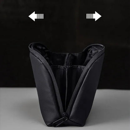 Electronic accessories carry case cable organizer pouch