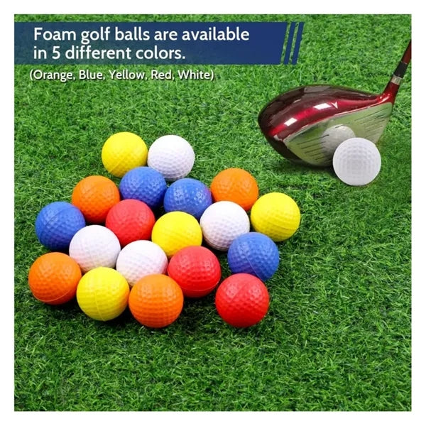 Soft Practice Foam Golf Balls